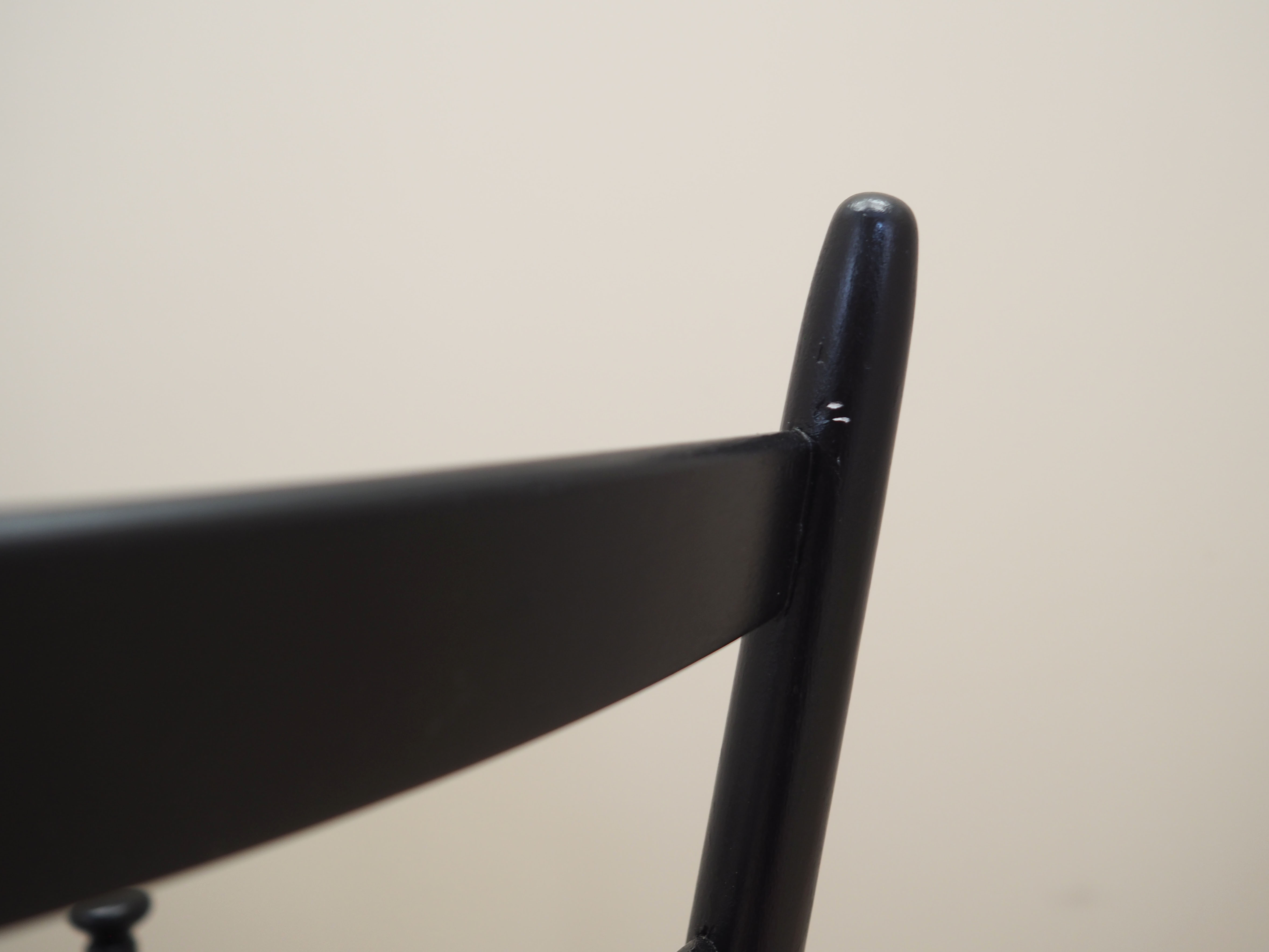 Rocking-chair en hêtre, design danois, années 1970, production: Danemark