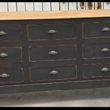 Old cabinet with 18 drawers xxl