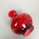 Vintage pop art opaline Florence glass vase design, Italy