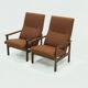 Set of 2 armchairs Pastoe FU06 by Yngve Ekström 1960
