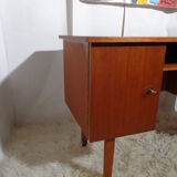 Vintage desk from the 60s light oak