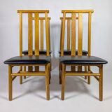 Set of eight Zea chairs by Annig Sarian, 1980