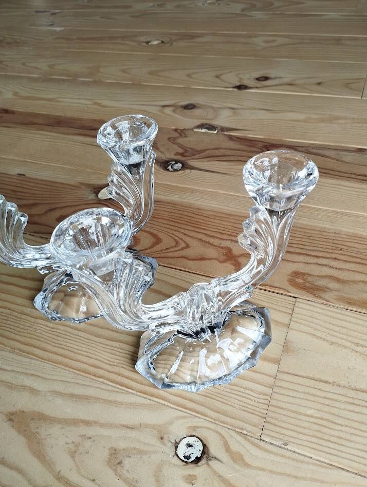 Pair of vintage candlesticks