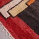Abstract Vintage Moroccan Rug 238 x 334 - Berber Wool Rug - Handmade Rug