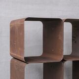 Industrial modular shelving display