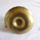 Brass hand candle holder