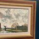Huile sur toile scandinave – « Campagne » par Holmult