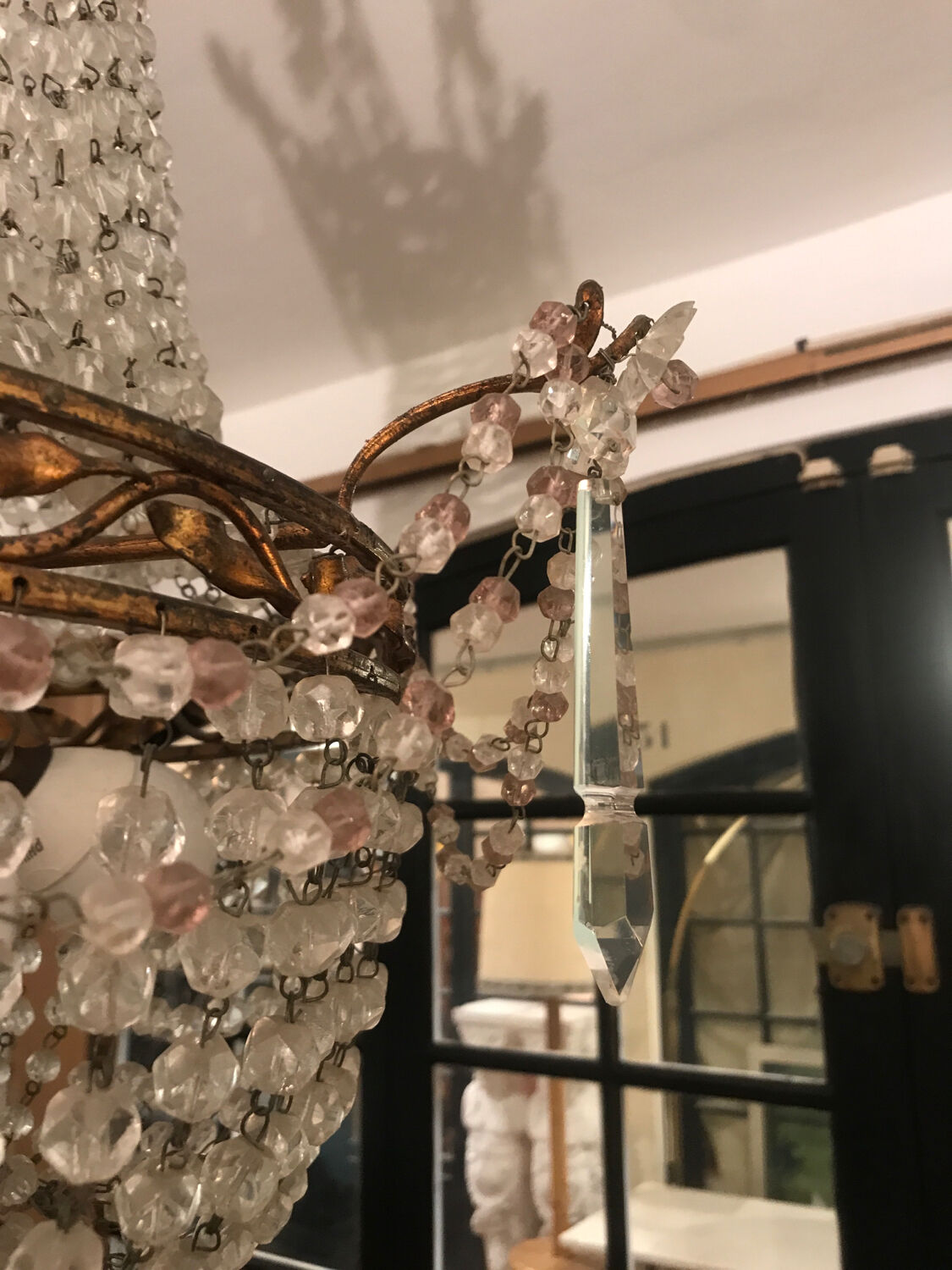 Crystal hot air balloon chandelier