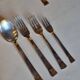 Scandinavian art deco housewife 1920 in monogrammed silver metal "O"