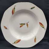 24-piece service Digoin & Sarreguemines Model "Nemours" Vintage