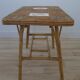 Rattan coffee table