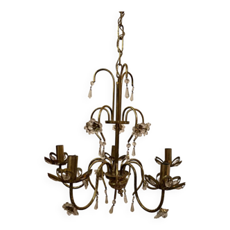 Vintage gold chandelier