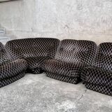 Sofa by Rino Maturi for Mimo Leone e Co., 1970s, Set of 4