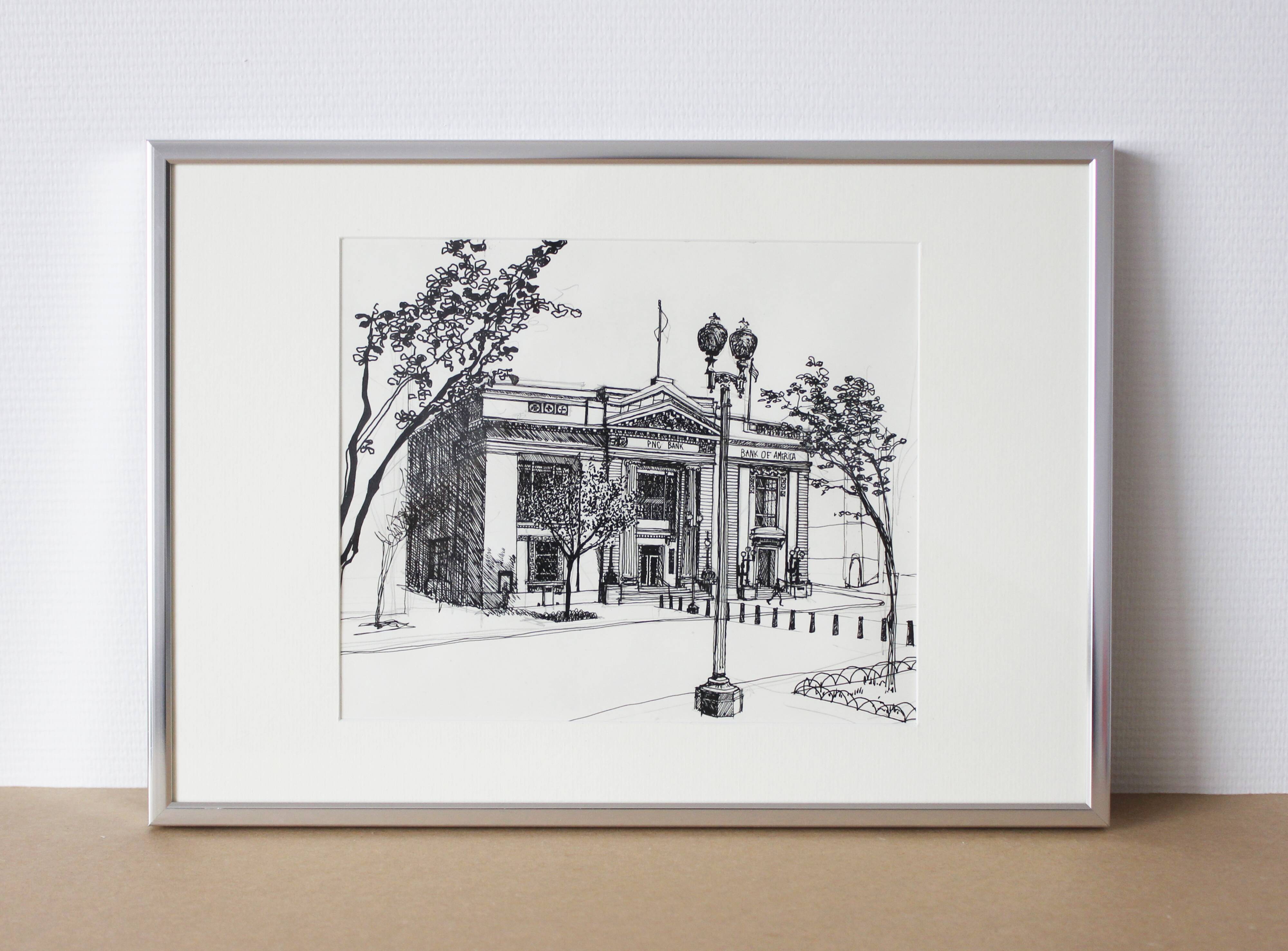 Drawing PNC Bank Washington 2012