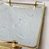 60's thrush chiseled mirror tray