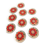 10 Giens cheese plates Harmonie model