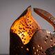 Sculptural ceramic table lamp
