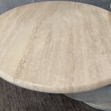 Travertine coffee table from the 70s