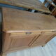 Vintage solid oak buffet