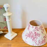 PLASTER TABLE LAMP BEIGE 90s