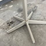 Set of 7 Galvanitas workshop chairs central foot Netherlands 1970s