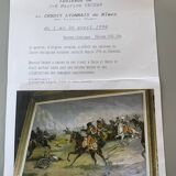 Tableau ancien huile sur panneau j.b maurice vecker (1896-1998) petit châte