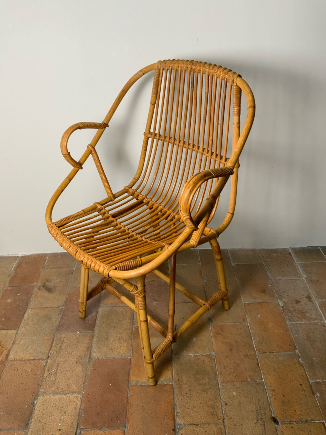 Vintage rattan chair
