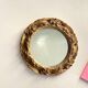 Mini miroir bois, 17 cm