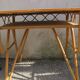 Bureau vintage en rotin