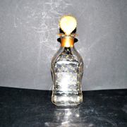 Baccarat liqueur carafe napoléon iii gold crystal star constellation