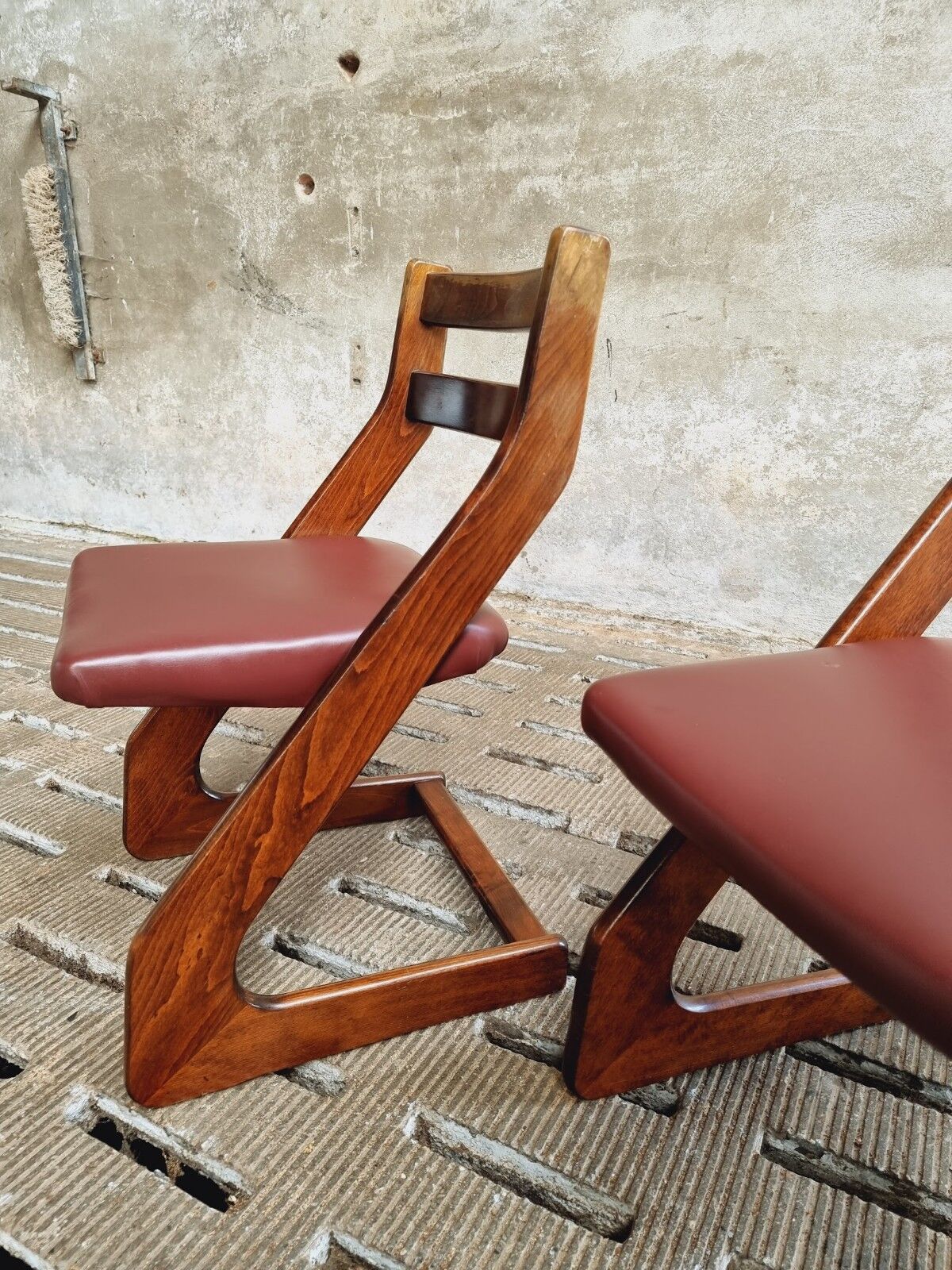 Vintage design chairs set Mid Century