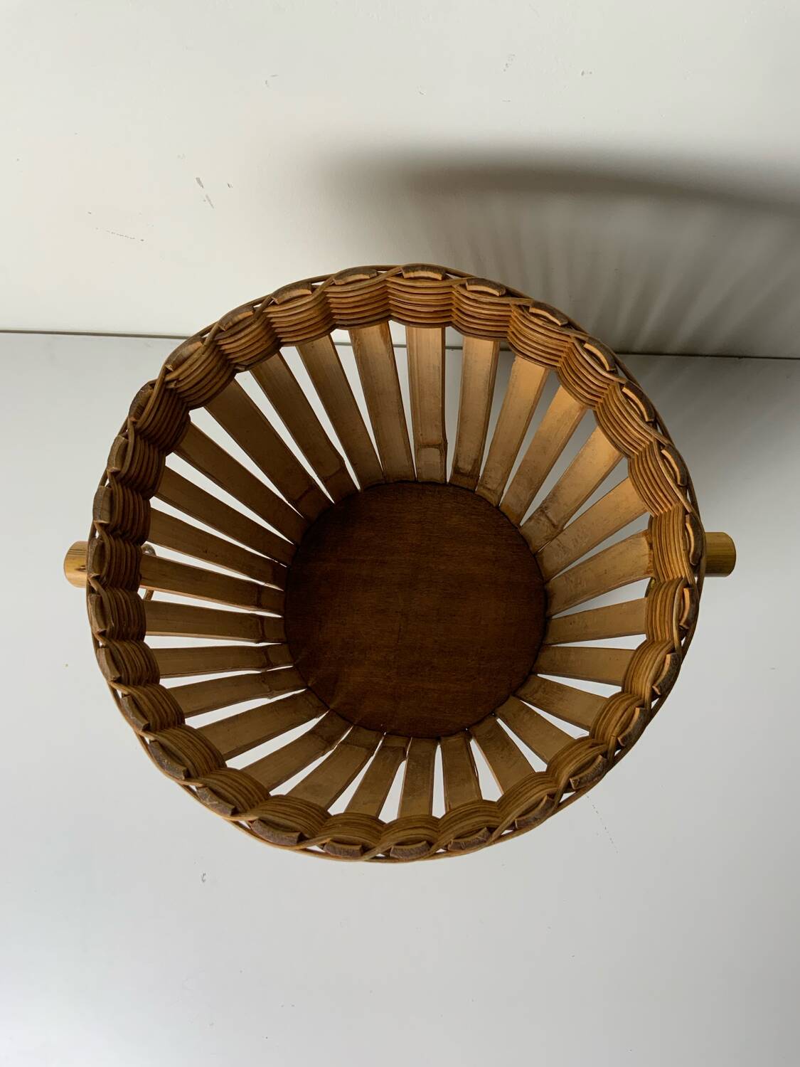 Rattan plant pot cover
