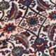 Former carpet Persian Tabriz Senneh baft done hand 140 X 212 CM