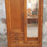 Art-deco style glazed cabinet
