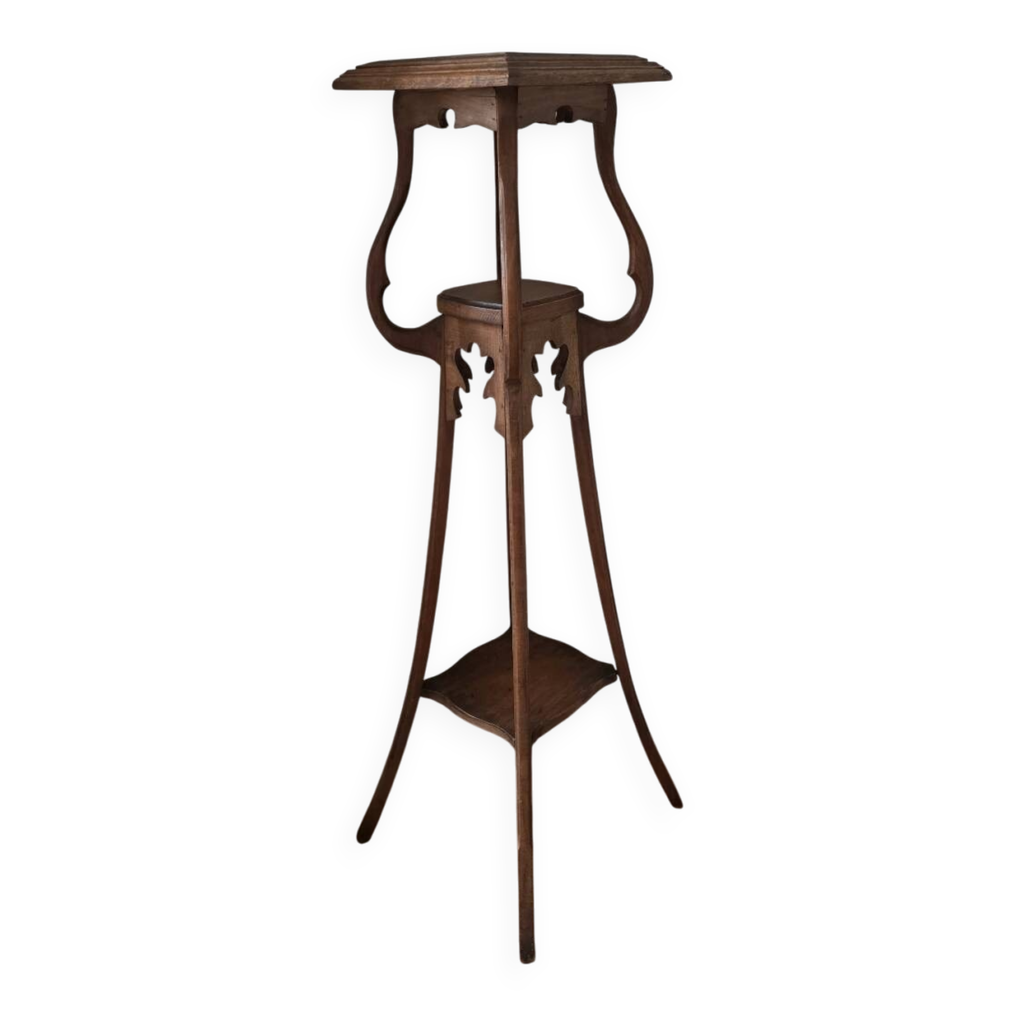 Selette Art Nouveau en bois