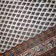 Vintage indian carpet seraband handmade 124cm x 185cm 1980s, 1c623
