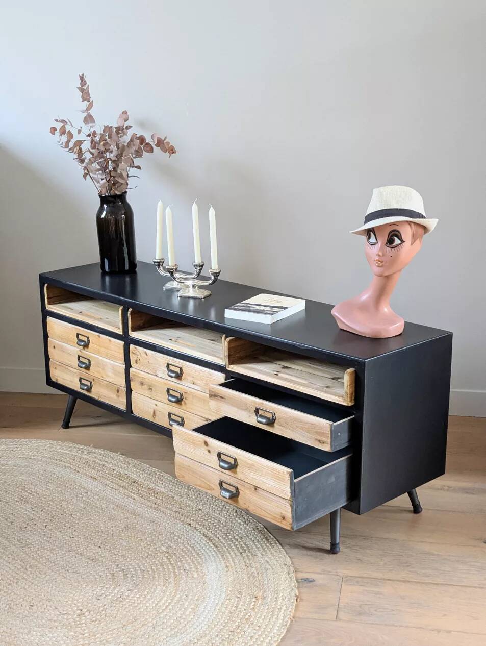 Low sideboard furniture