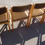 4 contemporary German chairs