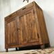 20th century Parisian buffet bahut made of solid wood (beech)