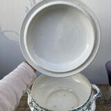 Iron earth tureen Saint Amand Guadeloupe ancient ceramic