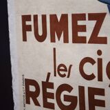 Poster "Smoke the cigarettes of the French Board" - 1935