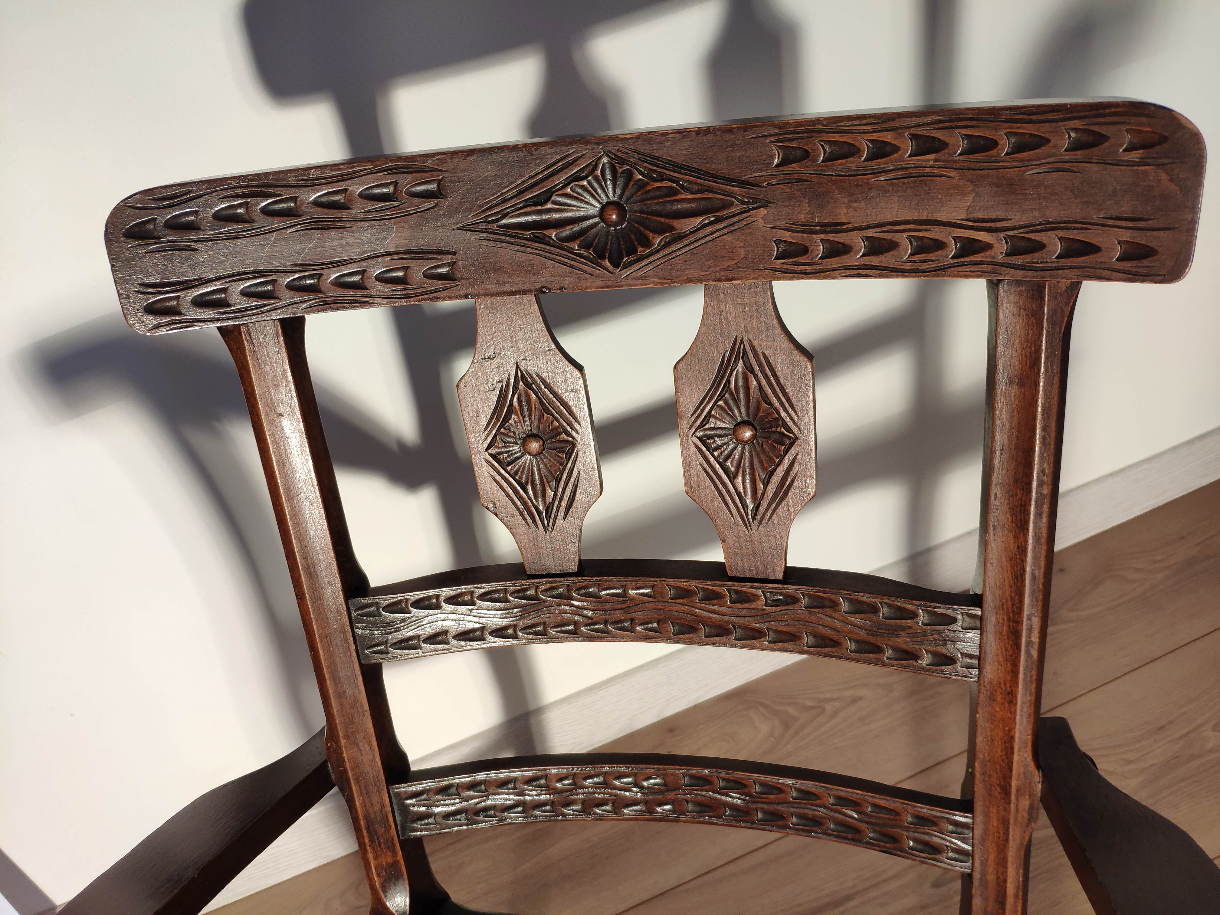 19th century nanny chair