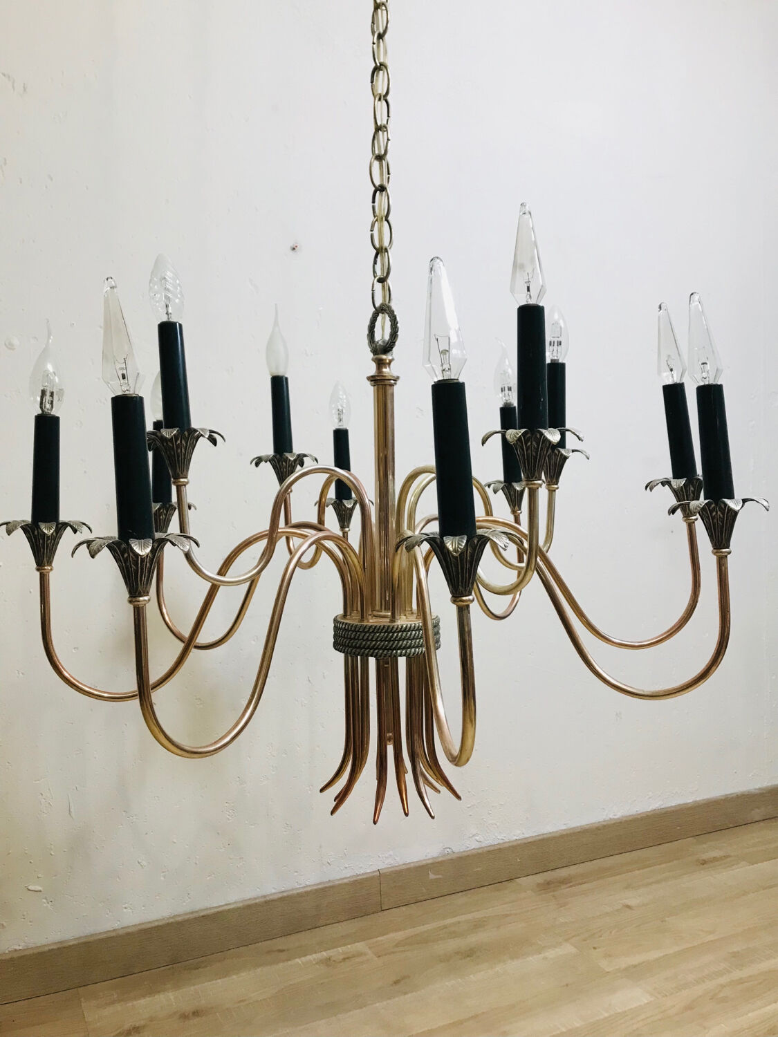 60s palm tree chandelier