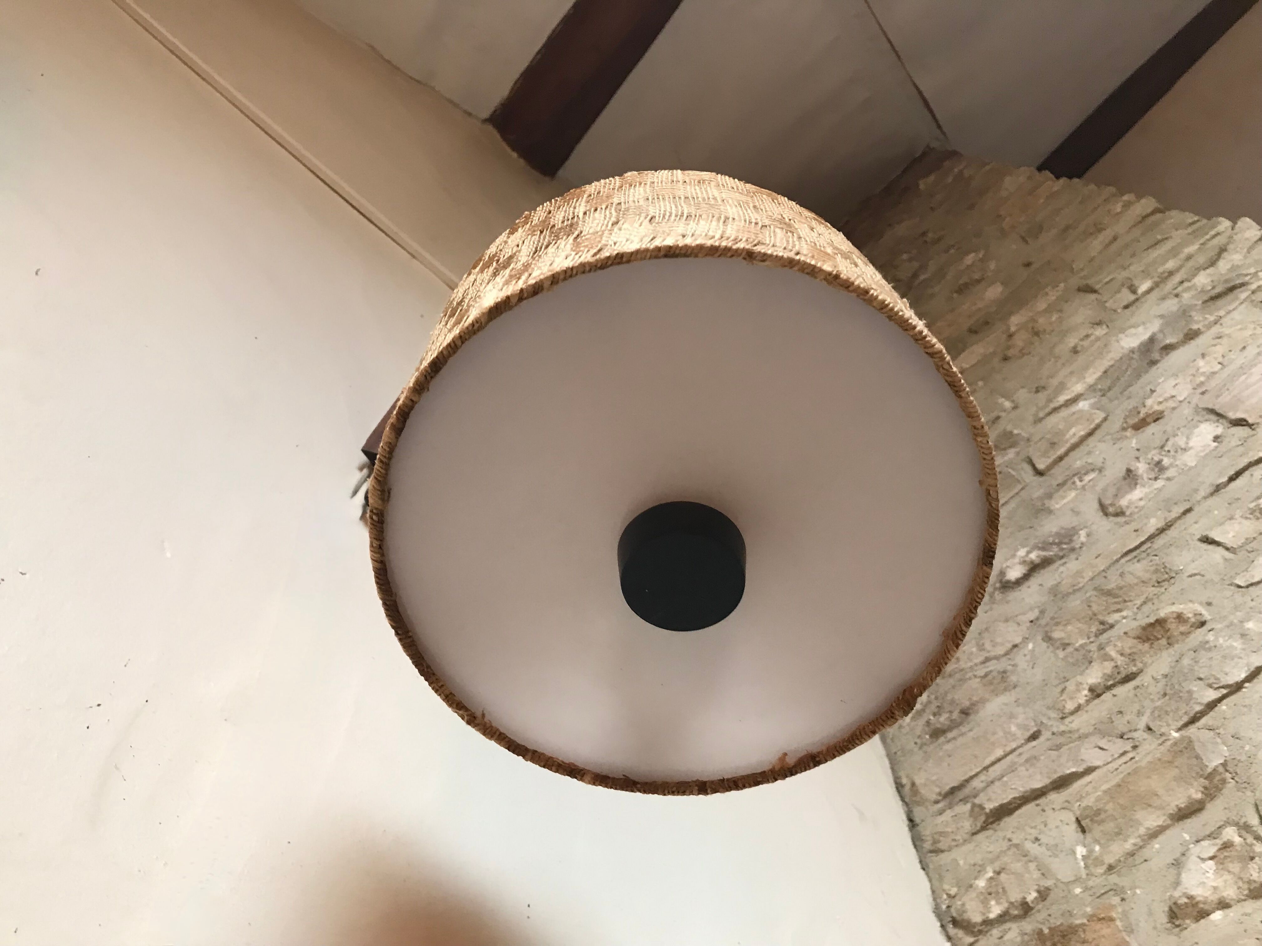 Teak wall lamp, 1950