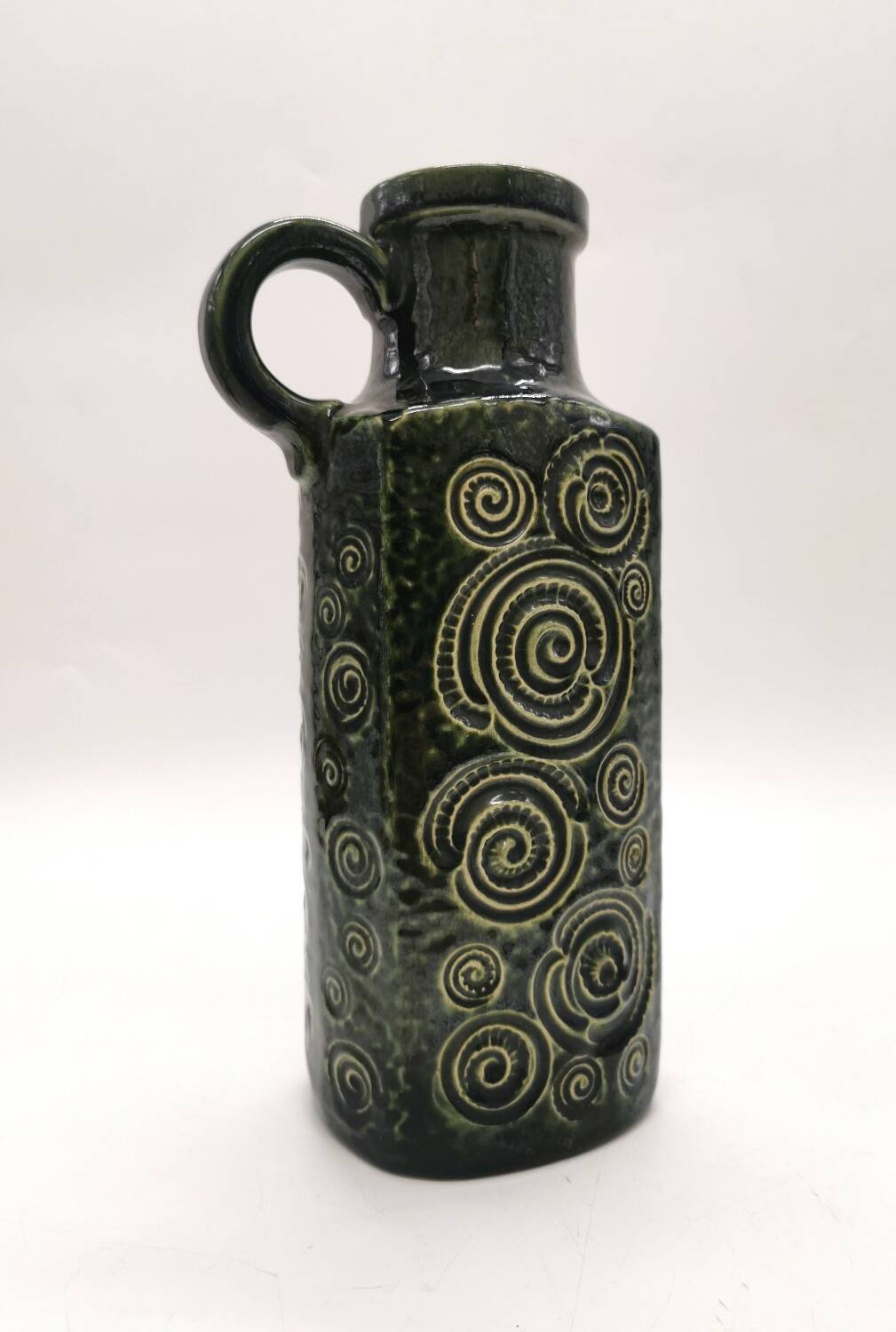 Large vintage ceramic vase Scheurich 70's