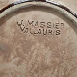 Dix assiettes à dessert de Jérôme Massier - Vallauris