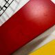 Colorful vintage tomado wall shelf