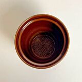 Vintage Villeroy & Boch teapot, in brown stoneware, made in Luxembourg