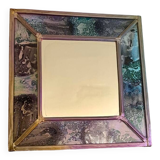 Stained glass mirror