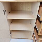 Italian Bamboo and Rattan Chest of Drawers or Credenza, 1980s